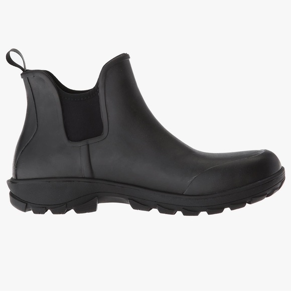 BOGS Men's Sauvie Slip on Low Height Chukka Waterproof Rain Boot Size 10 - Picture 2 of 7